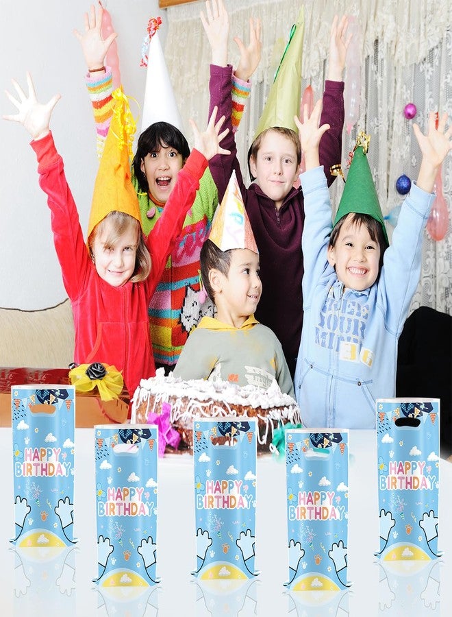 NF ORANGE 30Pcs Blue Dog Birthday Party Favor Bags，Cute Cartoon Dog Theme Birthday Party Supplies (Bule) - Image 4